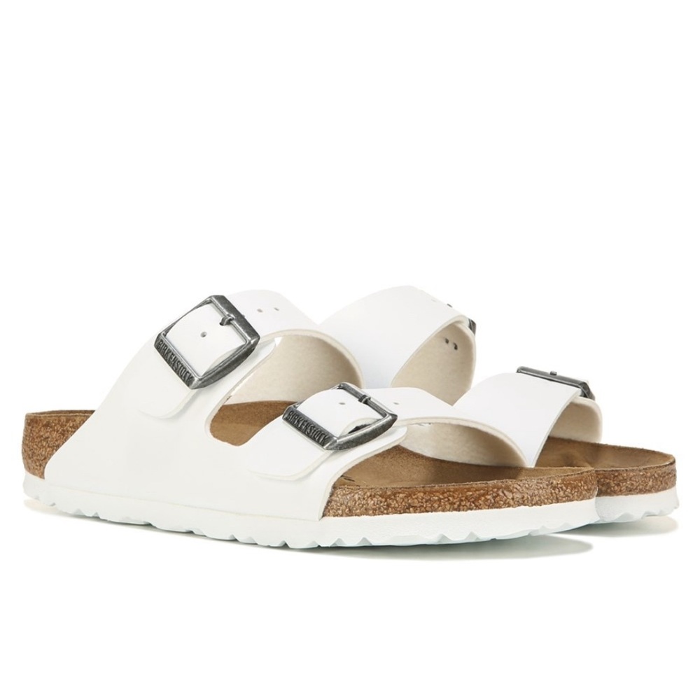 New Birkenstock Arizona Sandals white size 37